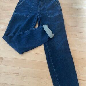 Judy Blue High Waist Dark Wash Double Cuffed Jogger Denim